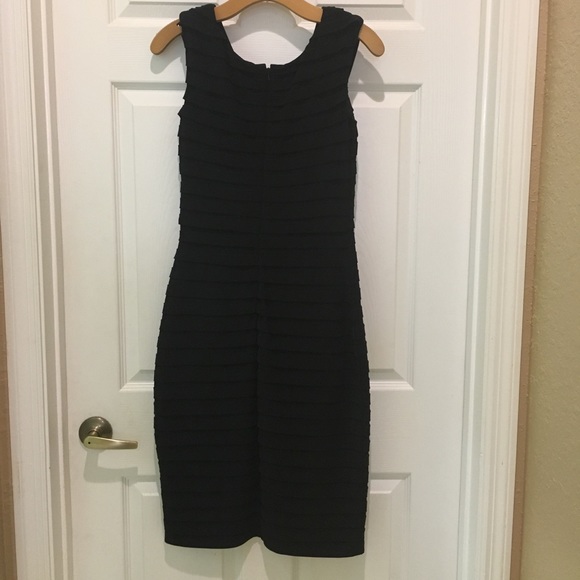 Cache Black Dress, Size 6. - Picture 2 of 5